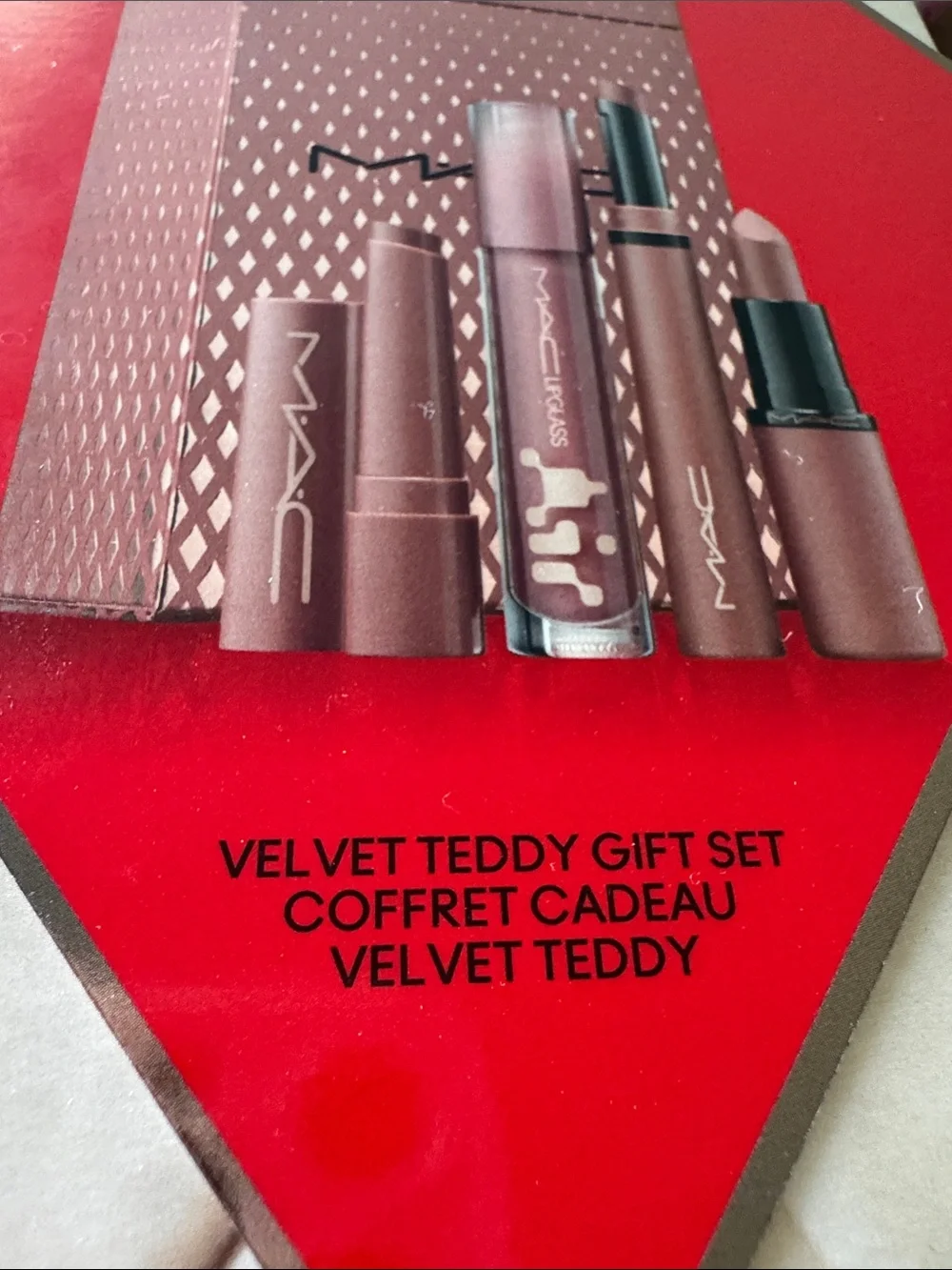 MAC Cosmetics Velvet Teddy Lip Set - NWT